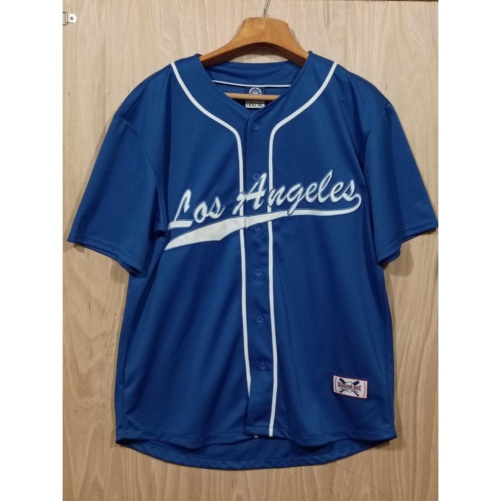 Los Angeles Mens  Baseball Jersey New With‎ Tag Championship Game #50 Size XL.